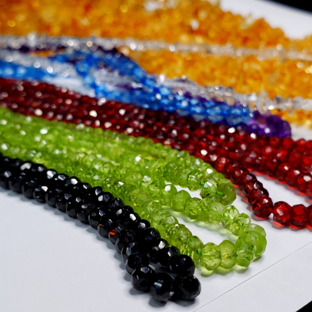 Handmade Gemstone Bracelets w/ 925 Sterling Silver